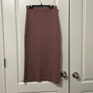 Mauve Sweater Skirt Size: XS